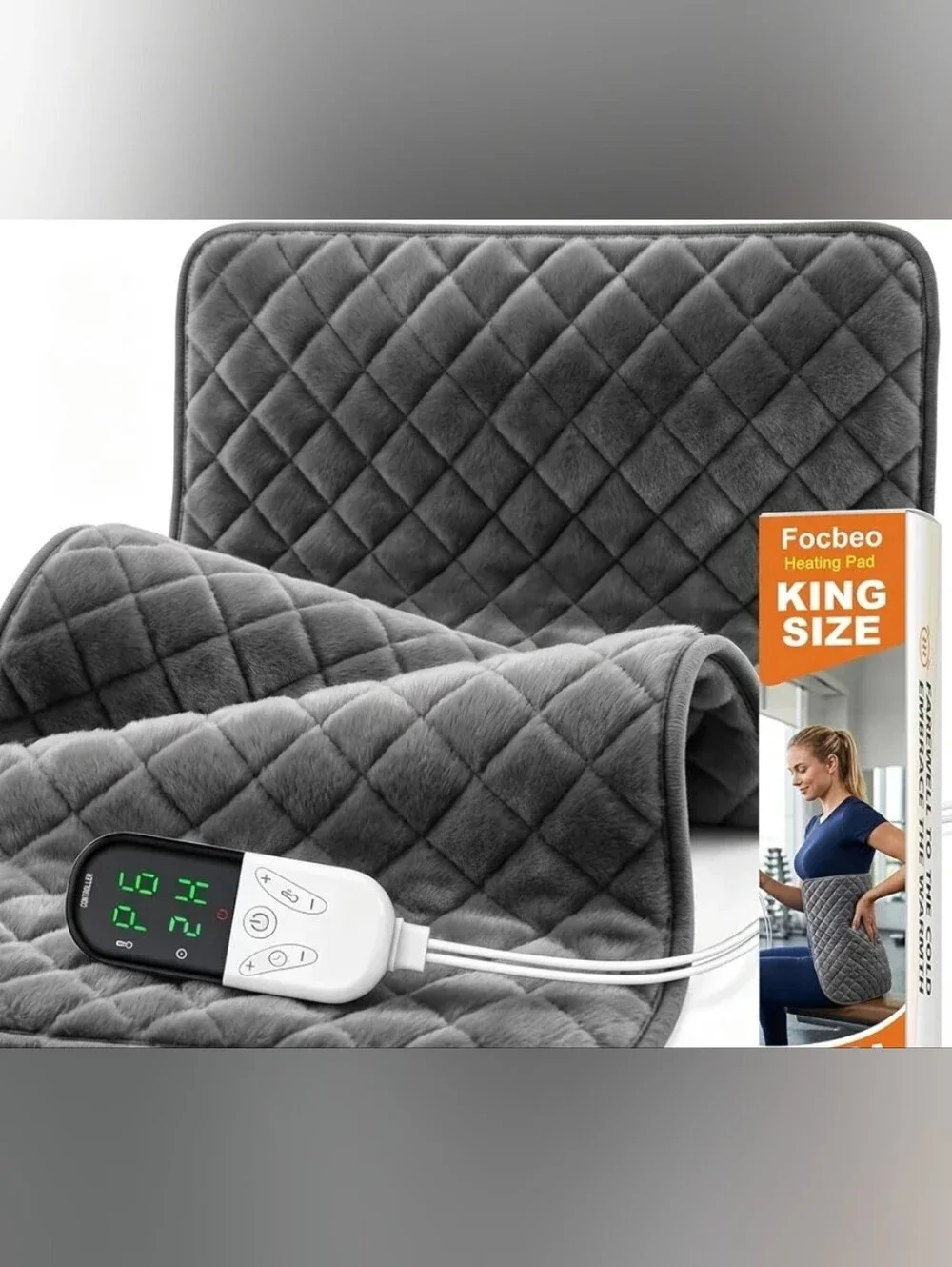 Velvet Electric Heating Pad, 35